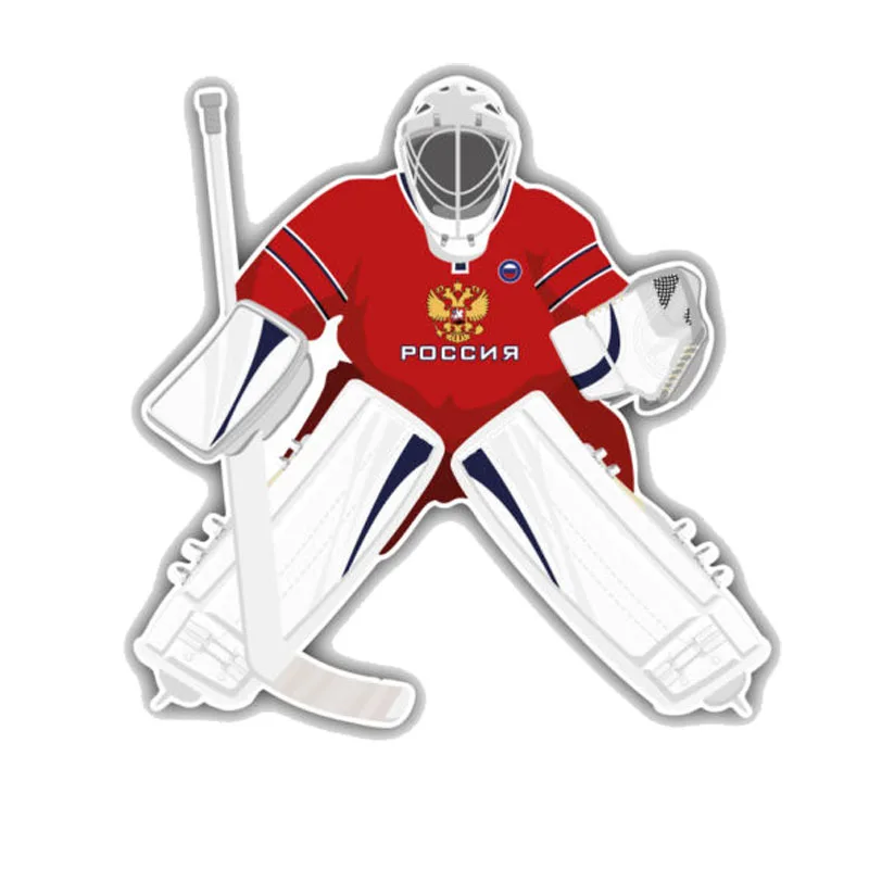 Dawasaru Russia Hockey Team Goalie Car Sticker Personality Decal Laptop Motorcycles Auto Accessories Decoration PVC,13cm*13cm
Dawasaru Russia Hockey Team Goalie Car Sticker Personality Decal Laptop Motorcycles Auto Accessories Decoration PVC,13cm*13cm