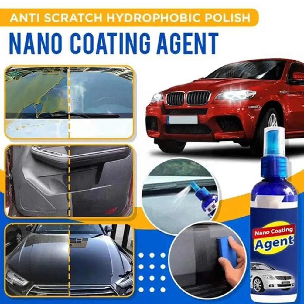 Anti Scratch Hydrophobic Nano Spray 30ml Car interior Coating Coating reducing Nano agent Polish Agent V1U9
Anti Scratch Hydrophobic Nano Spray 30ml Car interior Coating Coating reducing Nano agent Polish Agent V1U9
