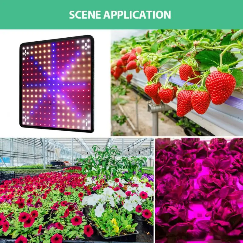 24W LED Grow Light Panel Full Spectrum Phyto Lamp 557.8nm Wavelength US/EU/UK/AU Plug For Indoor Grow Tent Plants Growth Lights
24W LED Grow Light Panel Full Spectrum Phyto Lamp 557.8nm Wavelength US/EU/UK/AU Plug For Indoor Grow Tent Plants Growth Lights