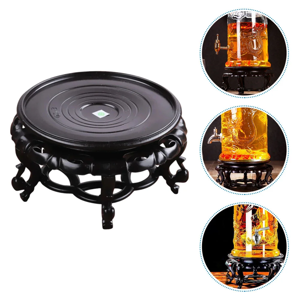 1Pc Kettle Holder Retro Plastic Potting Base Household Base Decoration 
1Pc Kettle Holder Retro Plastic Potting Base Household Base Decoration