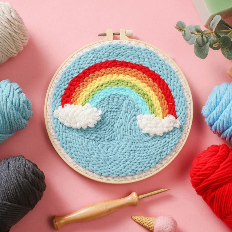 DIY Handmade Embroidery Material Package Creative Beginner Cross Stitch Kits Embroidery Hoop Home Decor Hot
DIY Handmade Embroidery Material Package Creative Beginner Cross Stitch Kits Embroidery Hoop Home Decor Hot
