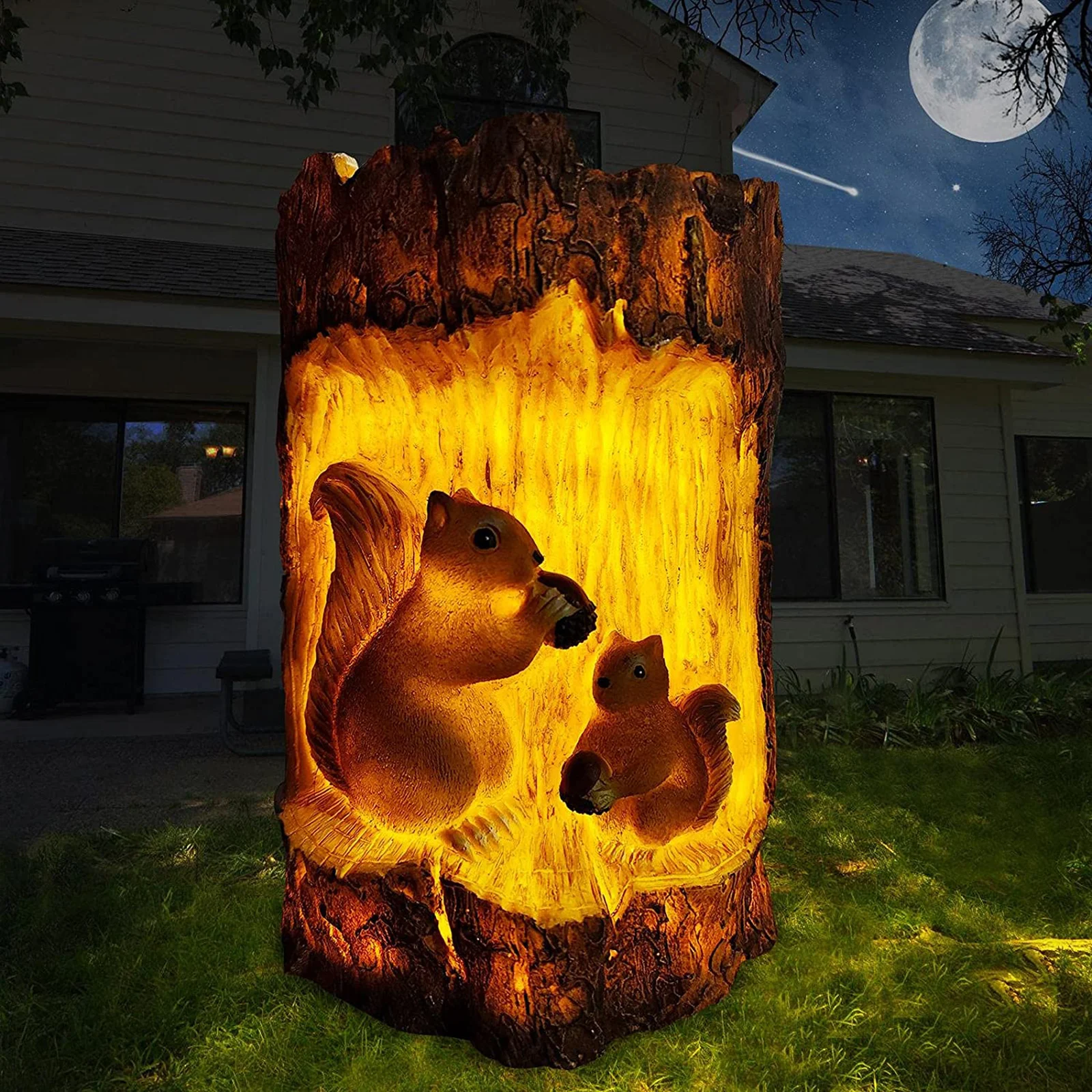Solar Power Garden Squirrels Resin Decoration Crafts Gardening Sculpture Lawn Lamp Courtyard Landscape Statue Outdoor Figurine
Solar Power Garden Squirrels Resin Decoration Crafts Gardening Sculpture Lawn Lamp Courtyard Landscape Statue Outdoor Figurine