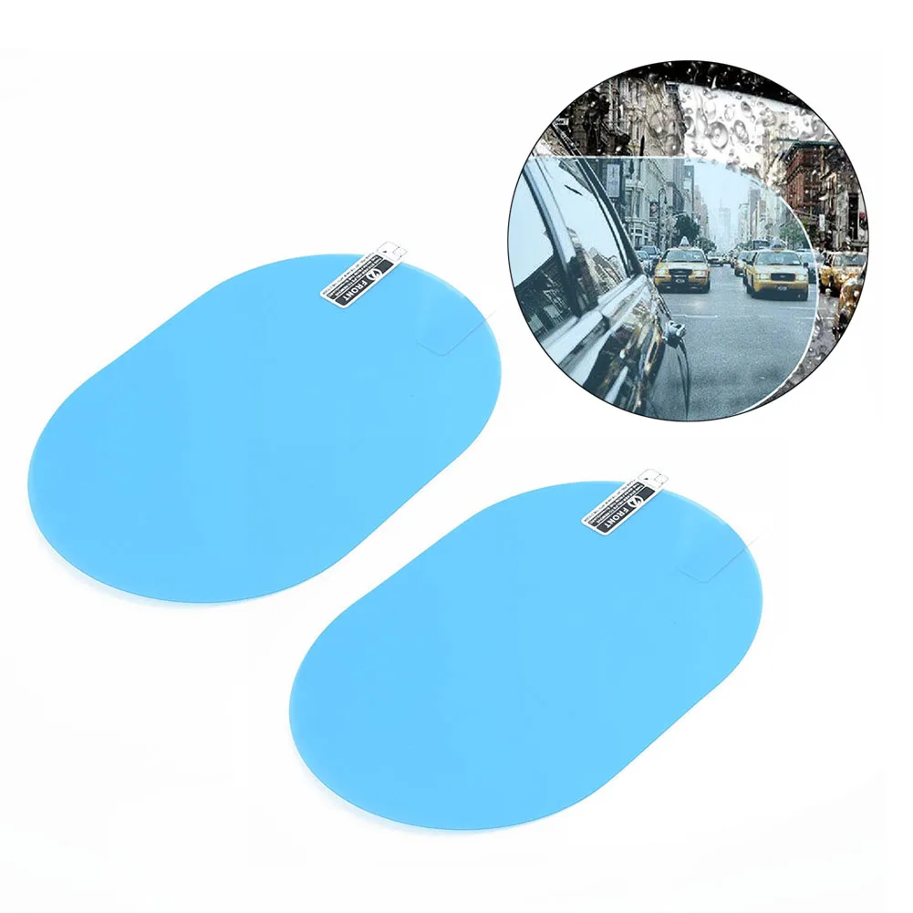 2 Pcs Car Rainproof Clear Film Rearview Mirror Protective Anti Fog Waterproof Film Auto Sticker Accessories 100x145mm
2 Pcs Car Rainproof Clear Film Rearview Mirror Protective Anti Fog Waterproof Film Auto Sticker Accessories 100x145mm