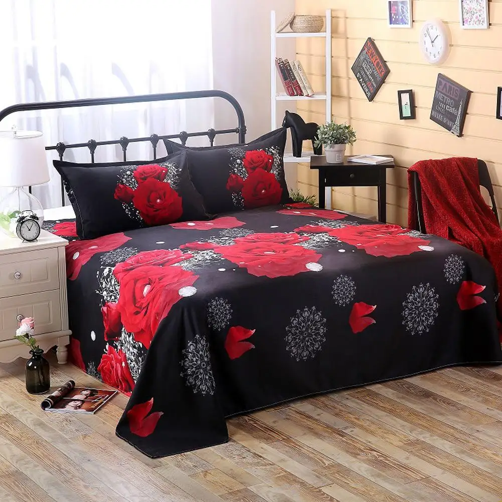 3 Piece Luxury Bedding Sets Sheet Set 3D Printed Polyester Bedding Sheets Flower Design Bedding Flat Sheet Pillowcase
3 Piece Luxury Bedding Sets Sheet Set 3D Printed Polyester Bedding Sheets Flower Design Bedding Flat Sheet Pillowcase