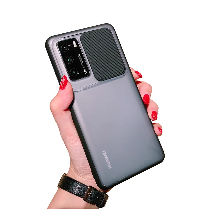 Защитный чехол для камеры Huawei P40 Pro P30 pro ползунок крышка объектива mate 30 прозрачный