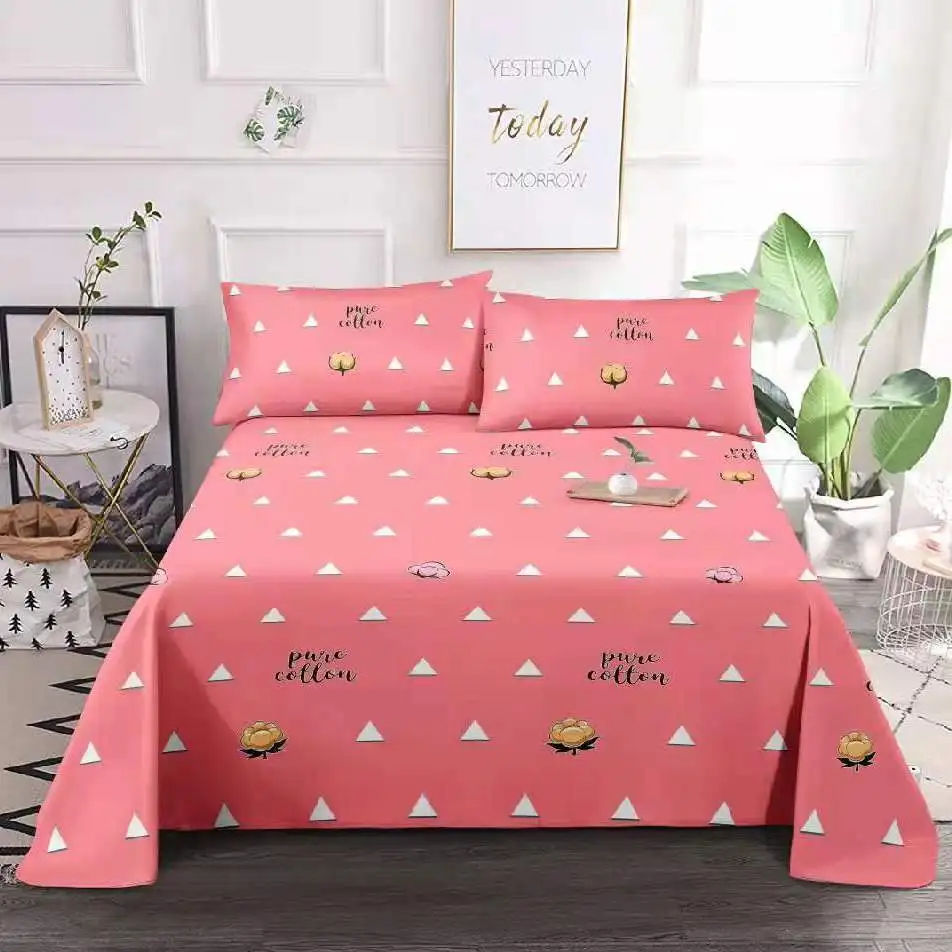 (Bed sheet + pillowcase) 3-piece set of bed sheet, single bed, single bed, double bed, cartoon simple and warm
(Bed sheet + pillowcase) 3-piece set of bed sheet, single bed, single bed, double bed, cartoon simple and warm