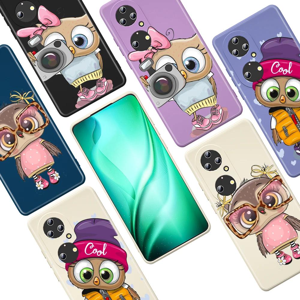 Cartoon Girl Gifts Cute Owl for Huawei P50 P40 P30 P20 Lite P Smart Z Pro Plus 2019 2021 Liquid Silicone Soft Cover Phone Case
Cartoon Girl Gifts Cute Owl for Huawei P50 P40 P30 P20 Lite P Smart Z Pro Plus 2019 2021 Liquid Silicone Soft Cover Phone Case