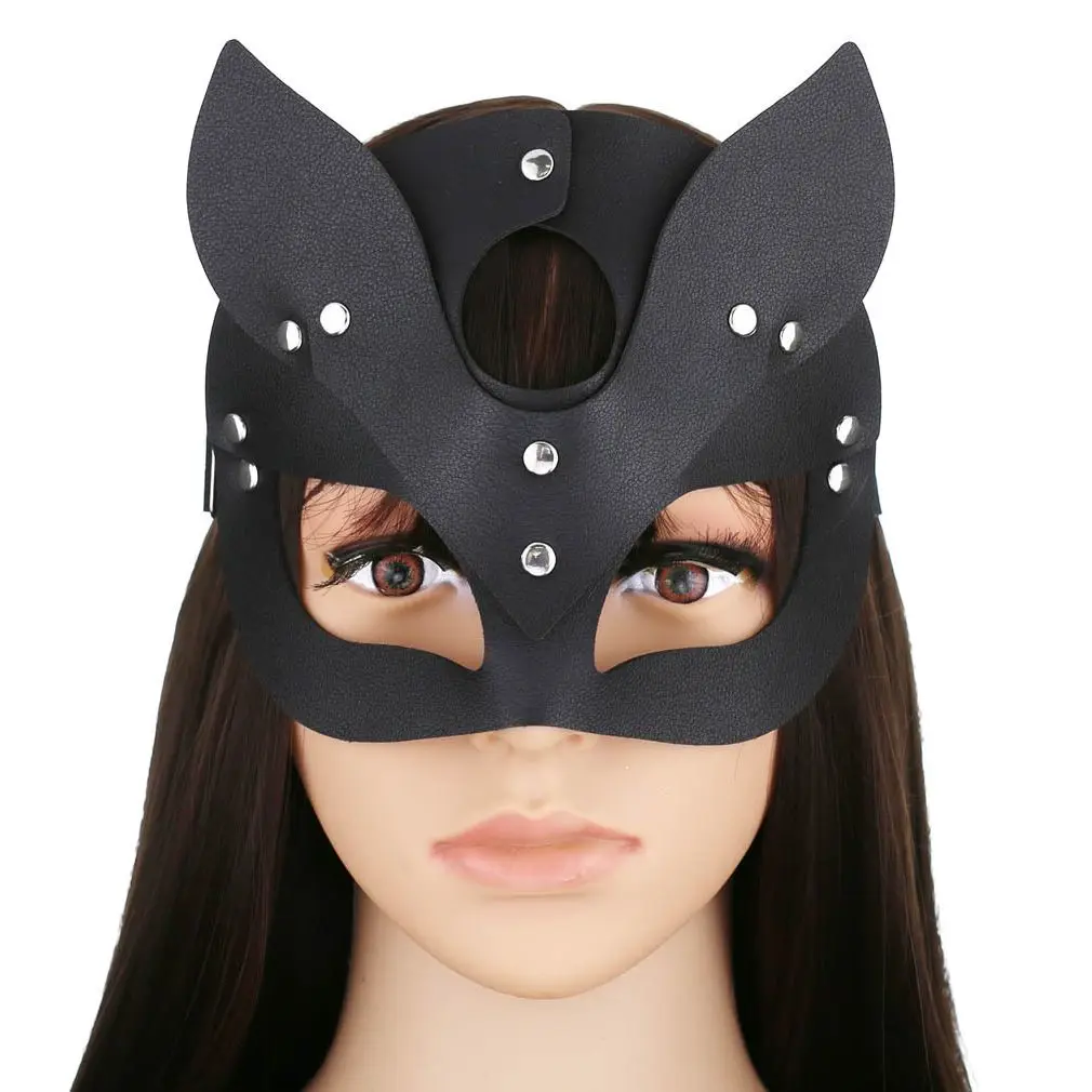 PU Leather Fox Mask Nightclub Party Personality Masks Halloween Mask Christmas Gift Fox Cosplays Costume Mask Female Pu Fox Mask 
PU Leather Fox Mask Nightclub Party Personality Masks Halloween Mask Christmas Gift Fox Cosplays Costume Mask Female Pu Fox Mask