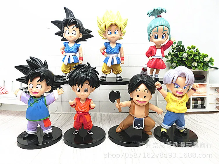 BANDAI Dragon Ball Action Figure 7 Childhood Dragon Ball Son Goku Bulma Torankusu Toy Model Gacha Doll Decoration
BANDAI Dragon Ball Action Figure 7 Childhood Dragon Ball Son Goku Bulma Torankusu Toy Model Gacha Doll Decoration