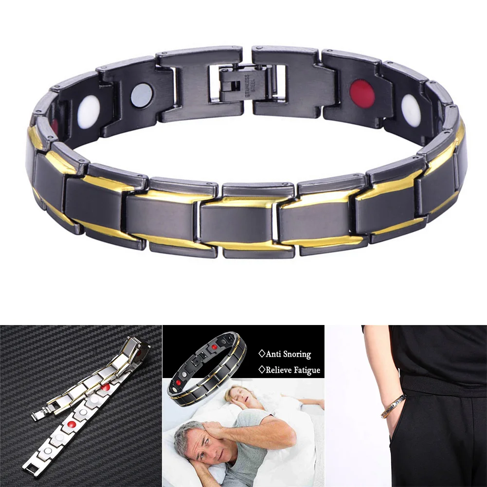 Men Women Therapeutic Energy Healing Magnetic Bracelet Therapy Arthritis Jewelry
Men Women Therapeutic Energy Healing Magnetic Bracelet Therapy Arthritis Jewelry