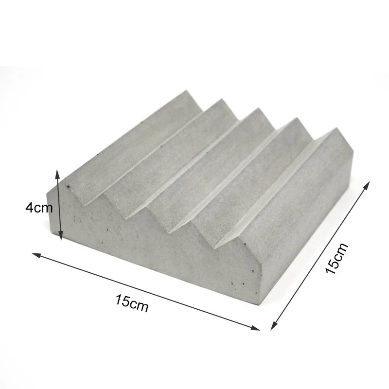 Cement tray pen holder silicone mold Creased penholder jewelry rack storage plate mold Concrete Z design Display Stand mold 
Cement tray pen holder silicone mold Creased penholder jewelry rack storage plate mold Concrete Z design Display Stand mold