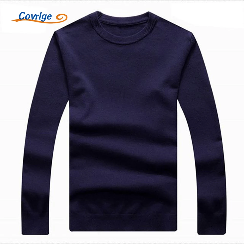 Covrlge Men Round Neck Thicken Sweater Pure Color Autumn Winter Casual Knitwear Add Fertilizer Increase Base Sweater Male MZM119
Covrlge Men Round Neck Thicken Sweater Pure Color Autumn Winter Casual Knitwear Add Fertilizer Increase Base Sweater Male MZM119