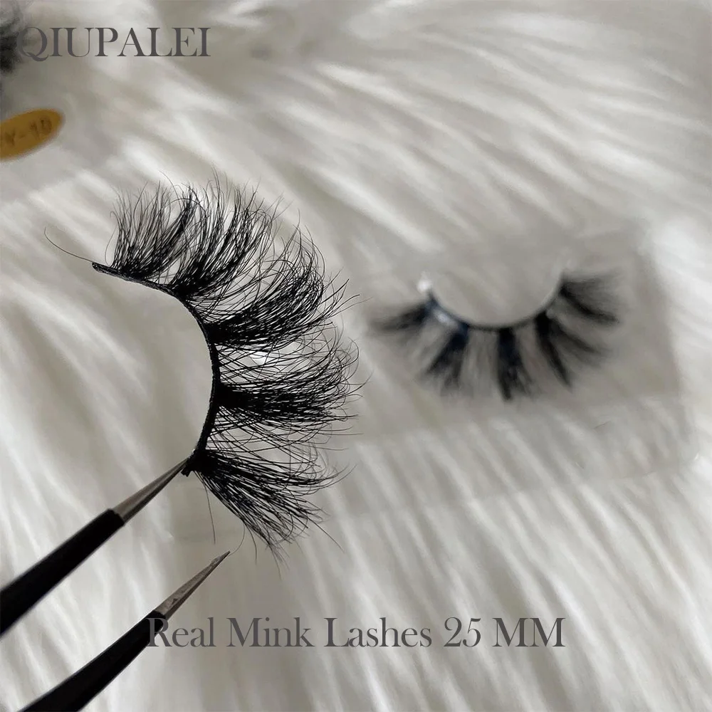 QIUPALEI Wispy False Eyelashes Wholesale Thick Strip 25mm 3D Mink Lashes Custom Packaging Label Makeup Dramatic Long Mink Lashes
QIUPALEI Wispy False Eyelashes Wholesale Thick Strip 25mm 3D Mink Lashes Custom Packaging Label Makeup Dramatic Long Mink Lashes