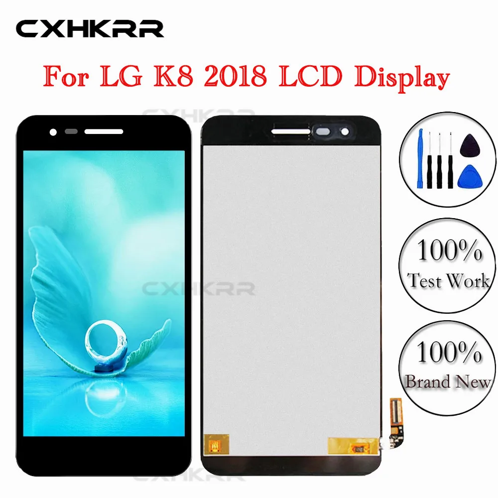 Фото CXHKRR для LG Aristo 2 / K8 2018 SP200 X210MA ЖК дисплей кодирующий преобразователь сенсорного