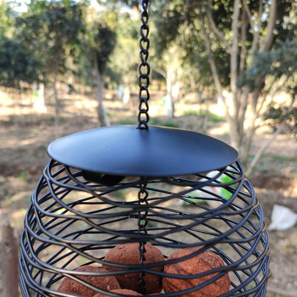 2pcs Outdoor Hanging Bird Feeder Bird Food Container Garden Feeding Tool 
2pcs Outdoor Hanging Bird Feeder Bird Food Container Garden Feeding Tool