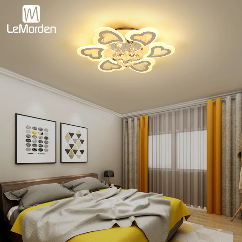 Lemorden Surface Mounted Living room Study room Bedroom modern Led chandelier Crystal chandelier indoor fixtures Free shipping
Lemorden Surface Mounted Living room Study room Bedroom modern Led chandelier Crystal chandelier indoor fixtures Free shipping