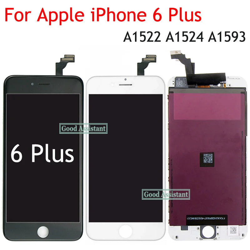 ЖК-дисплей 5 дюйма для Apple iPhone 6 Plus A1522 A1524 A1593 дисплей с сенсорным экраном и
