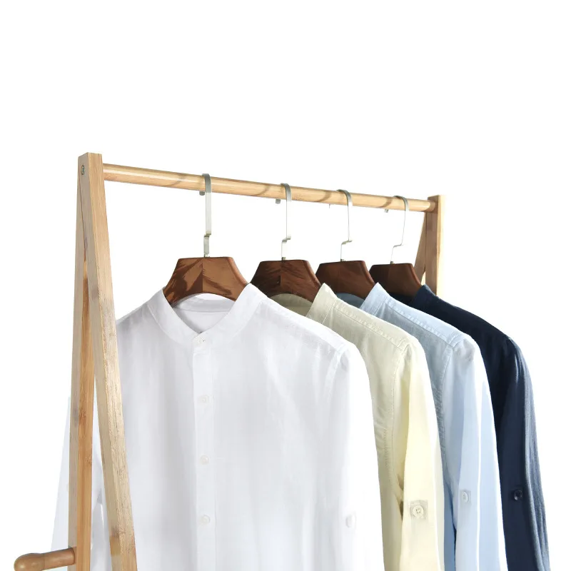 Ropa De Hombre 2020 Spring New Stand Collar Cardigan Long Sleeve Solid Color Linen Shirt Men's Cotton Linen Shirt Men's Clothing
Ropa De Hombre 2020 Spring New Stand Collar Cardigan Long Sleeve Solid Color Linen Shirt Men's Cotton Linen Shirt Men's Clothing