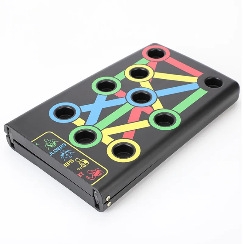 Gym equipment fitness 9 in 1 push up board with color coded instruction body building equipment muscle strength enhancer
Gym equipment fitness 9 in 1 push up board with color coded instruction body building equipment muscle strength enhancer