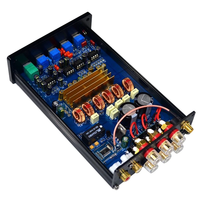 TPA3116 Bluetooth Amplifier 50Wx2+100Wx1 Subwoofer HiFi TPA3116D2 2.1 Channel Digital o Amplifiers
TPA3116 Bluetooth Amplifier 50Wx2+100Wx1 Subwoofer HiFi TPA3116D2 2.1 Channel Digital o Amplifiers