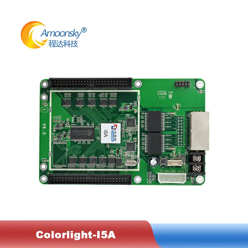 Colorlight i5A full color receiving card work with S2 sending card for led Module 
Colorlight i5A full color receiving card work with S2 sending card for led Module