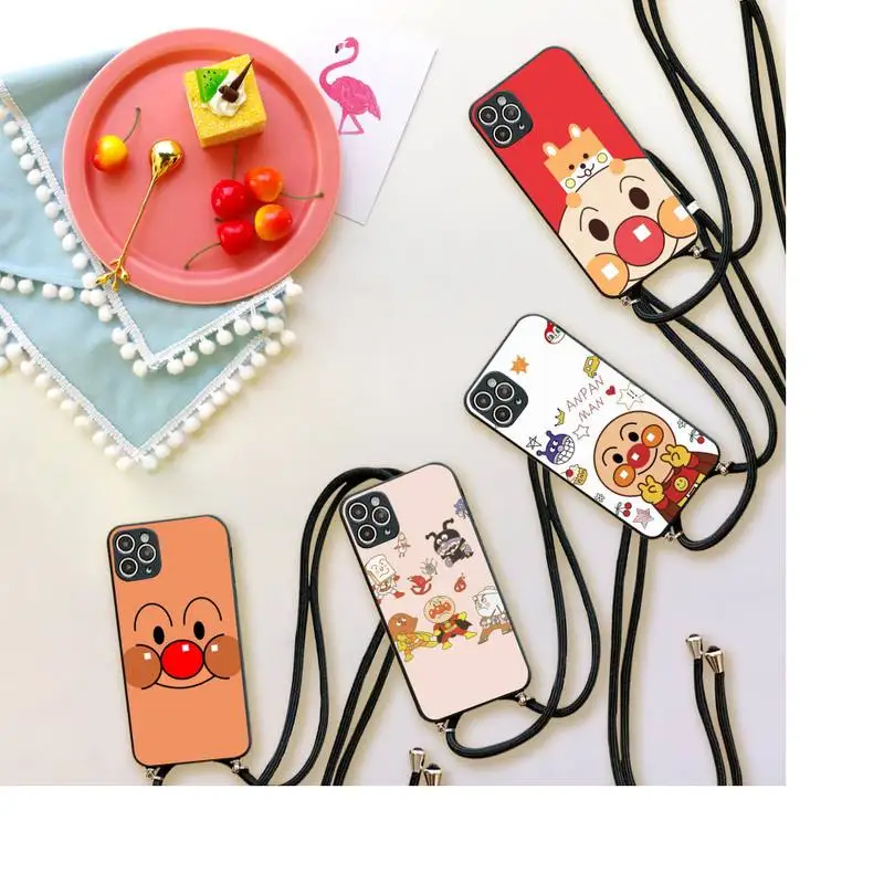 Anpanman Japan cute cartoon Phone Case For iPhone 7 8 11 12 X XS XR MINI Pro Max Plus Strap Cord Chain Lanyard soft
Anpanman Japan cute cartoon Phone Case For iPhone 7 8 11 12 X XS XR MINI Pro Max Plus Strap Cord Chain Lanyard soft