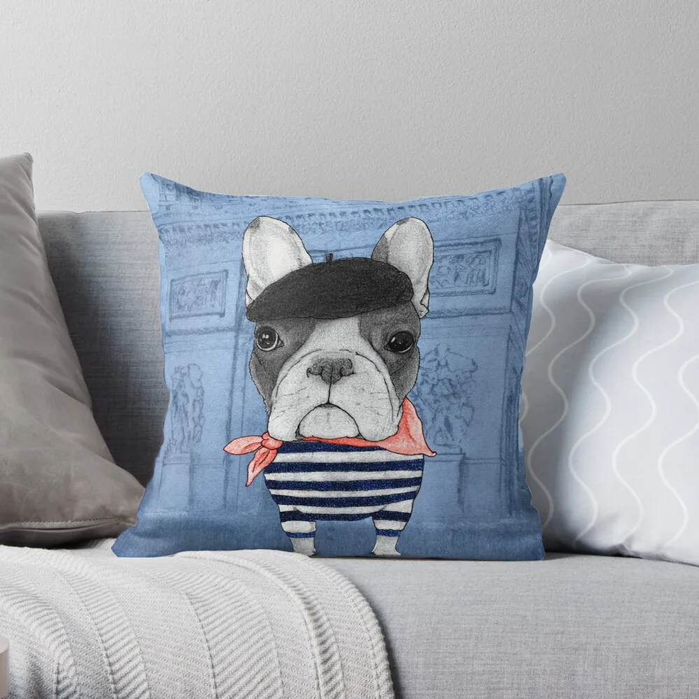 Frenchie With Arc de Triomphe Throw Pillow Pillowcase Home Decorative Sofa Pillow Cover
Frenchie With Arc de Triomphe Throw Pillow Pillowcase Home Decorative Sofa Pillow Cover
