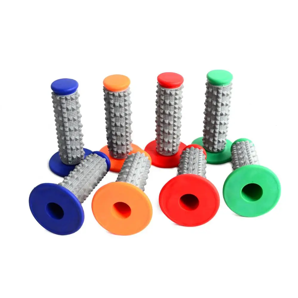 Universal Motorcycle Rubber Handlebar Hand Grips For Dirt Pit Bike ATV Quad Motocross Enduro with 7/8" (22mm) or 1 1/8" (28.6mm)
Universal Motorcycle Rubber Handlebar Hand Grips For Dirt Pit Bike ATV Quad Motocross Enduro with 7/8" (22mm) or 1 1/8" (28.6mm)