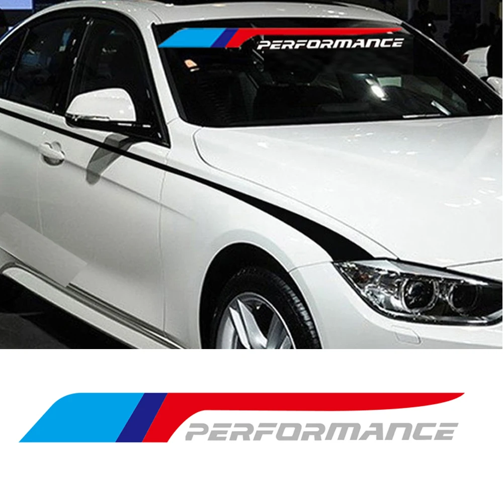 Наклейка на переднее стекло автомобиля Performance Log или задняя фотография для BMW E84 F48