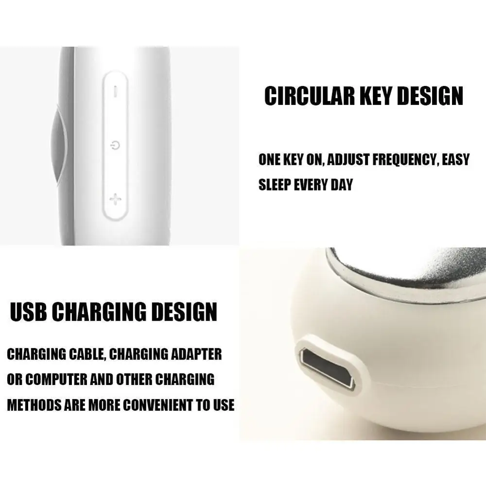 USB Charging Microcurrent Sleep Holding Sleep Aid Instrument Sleep Pressure Relief Relax Massager Device instrument and Hyp U3I7 
USB Charging Microcurrent Sleep Holding Sleep Aid Instrument Sleep Pressure Relief Relax Massager Device instrument and Hyp U3I7