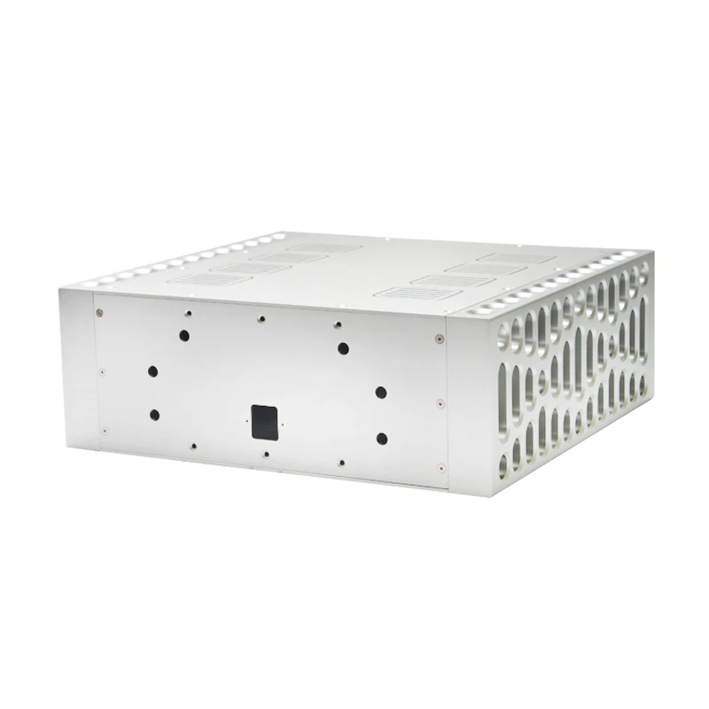 Vogue 402*430*150MM CJ-147 All Aluminum Class A Amplifier Chassis Box House DIY Enclosure With Feet Screw Amplifier Case Shell
Vogue 402*430*150MM CJ-147 All Aluminum Class A Amplifier Chassis Box House DIY Enclosure With Feet Screw Amplifier Case Shell