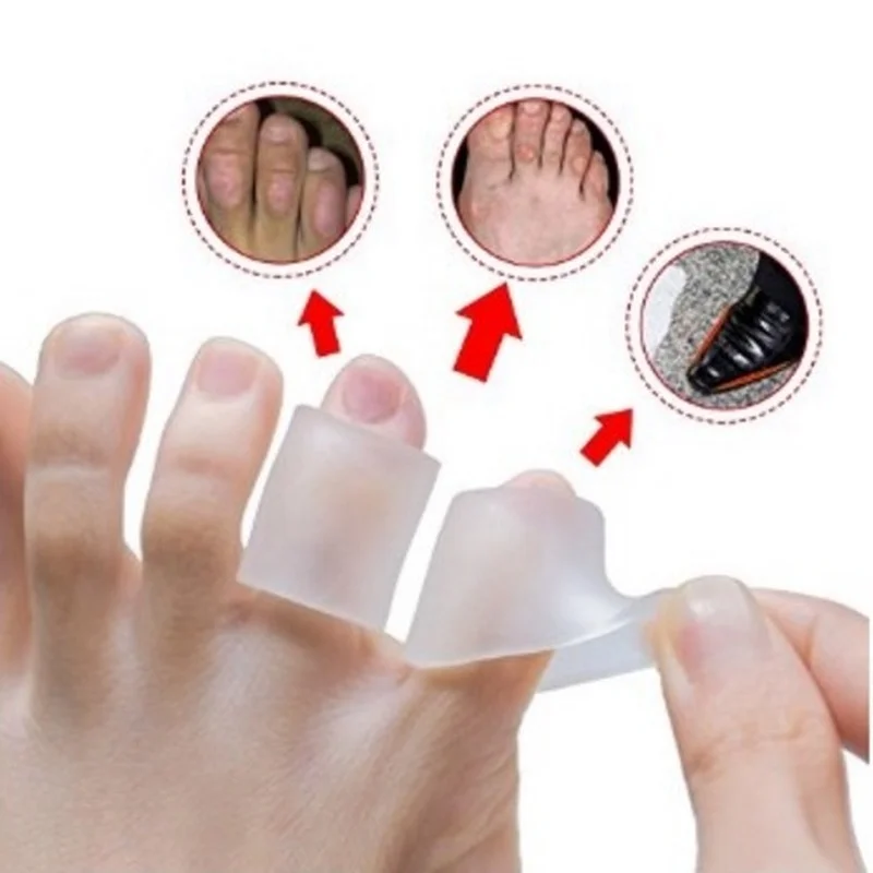 10Pcs/5Pairs Silicone Gel Little Toe Tube Corns Blisters Corrector Pinkie Protector Gel Bunion Sleeve Toe Bone Brace Support
10Pcs/5Pairs Silicone Gel Little Toe Tube Corns Blisters Corrector Pinkie Protector Gel Bunion Sleeve Toe Bone Brace Support