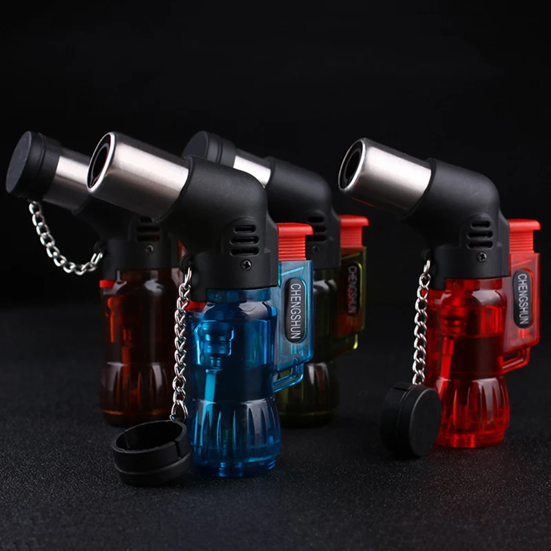 Outdoor BBQ Mini Butane Jet Lighter Gasoline For Kitchen Gadget Gas Lighters Windproof Torch Turbo Lighter Random Color
Outdoor BBQ Mini Butane Jet Lighter Gasoline For Kitchen Gadget Gas Lighters Windproof Torch Turbo Lighter Random Color