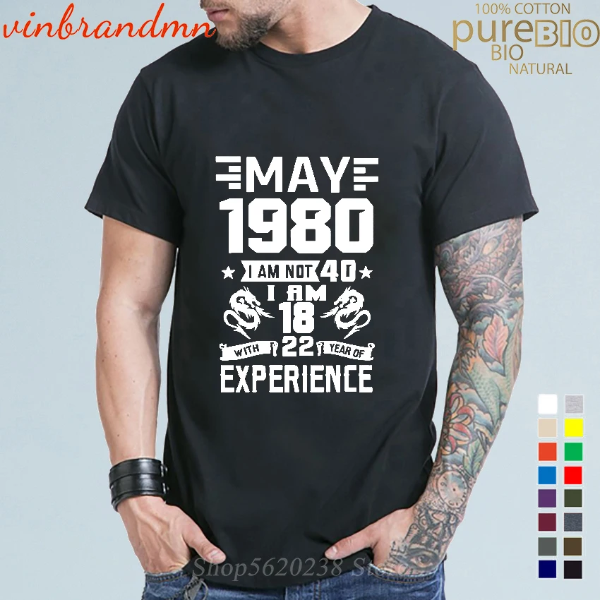 Родившиеся в мае 1970 с круглым воротником из чистого хлопка, футболка с короткими рукавами для мужчин подарок на день отца одежда Дышащие рож...
Родившиеся в мае 1970 с круглым воротником из чистого хлопка, футболка с короткими рукавами для мужчин подарок на день отца одежда Дышащие рож...