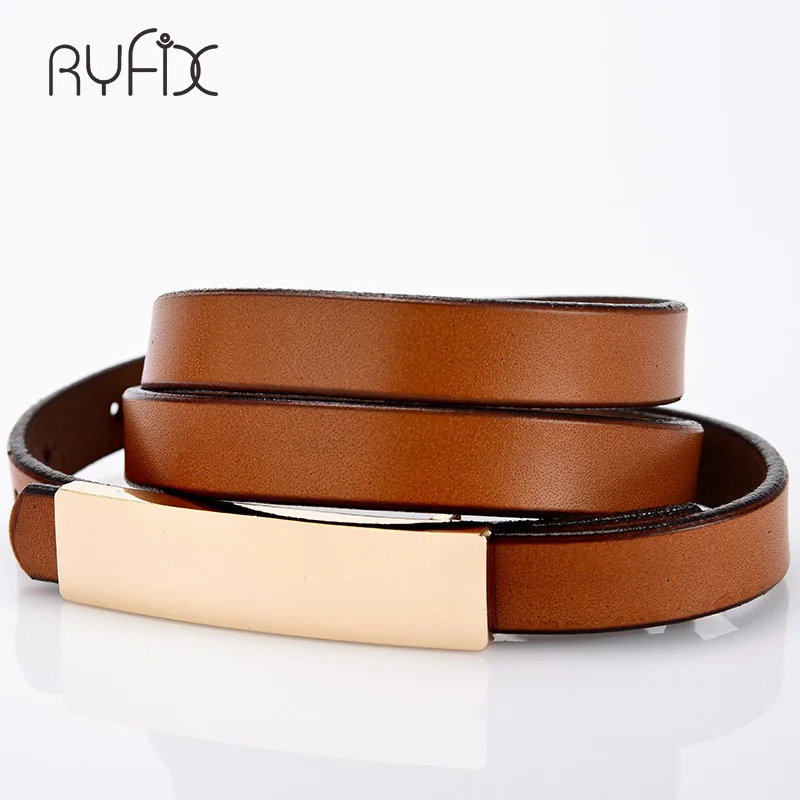 Дизайнерский ремень для женщин, тонкий пояс из натуральной кожи для платья, коричневый, черный, простой цвет BL339 
Дизайнерский ремень для женщин, тонкий пояс из натуральной кожи для платья, коричневый, черный, простой цвет BL339