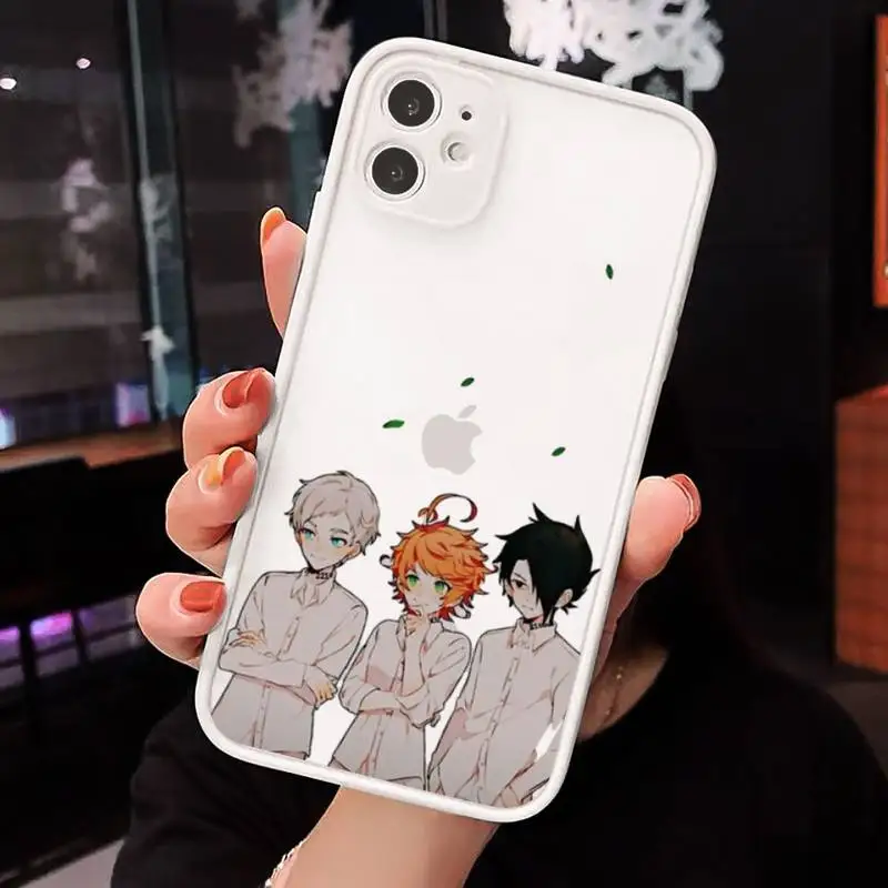 Anime The Promised Neverland Phone Case Matte transparent For White iPhone 12 Mini 11 Pro XR XS Max 7 8 Plus X Back Cover
Anime The Promised Neverland Phone Case Matte transparent For White iPhone 12 Mini 11 Pro XR XS Max 7 8 Plus X Back Cover