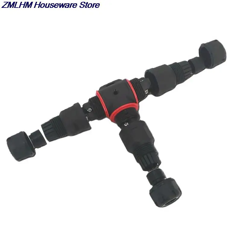 1pc T Shape 3 Pin 250V 24A Cable Wire Gland Sleeve Connect Outdoor 3-core Wire Waterproof Connector IP68 Waterproof connector
1pc T Shape 3 Pin 250V 24A Cable Wire Gland Sleeve Connect Outdoor 3-core Wire Waterproof Connector IP68 Waterproof connector