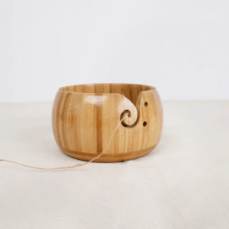 Wooden Yarn Bowl for Handmade Knitting Crochet Yarn Storage Holder Stop Rolling
Wooden Yarn Bowl for Handmade Knitting Crochet Yarn Storage Holder Stop Rolling
