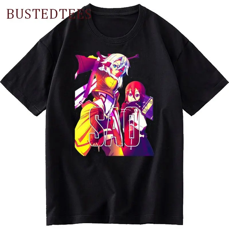 Sword Art Online Summer Mens/women Clothes Printed High Quality Cotton Graphic Tees Casual Loose Streetwear Tops Unisex Hipster
Sword Art Online Summer Mens/women Clothes Printed High Quality Cotton Graphic Tees Casual Loose Streetwear Tops Unisex Hipster