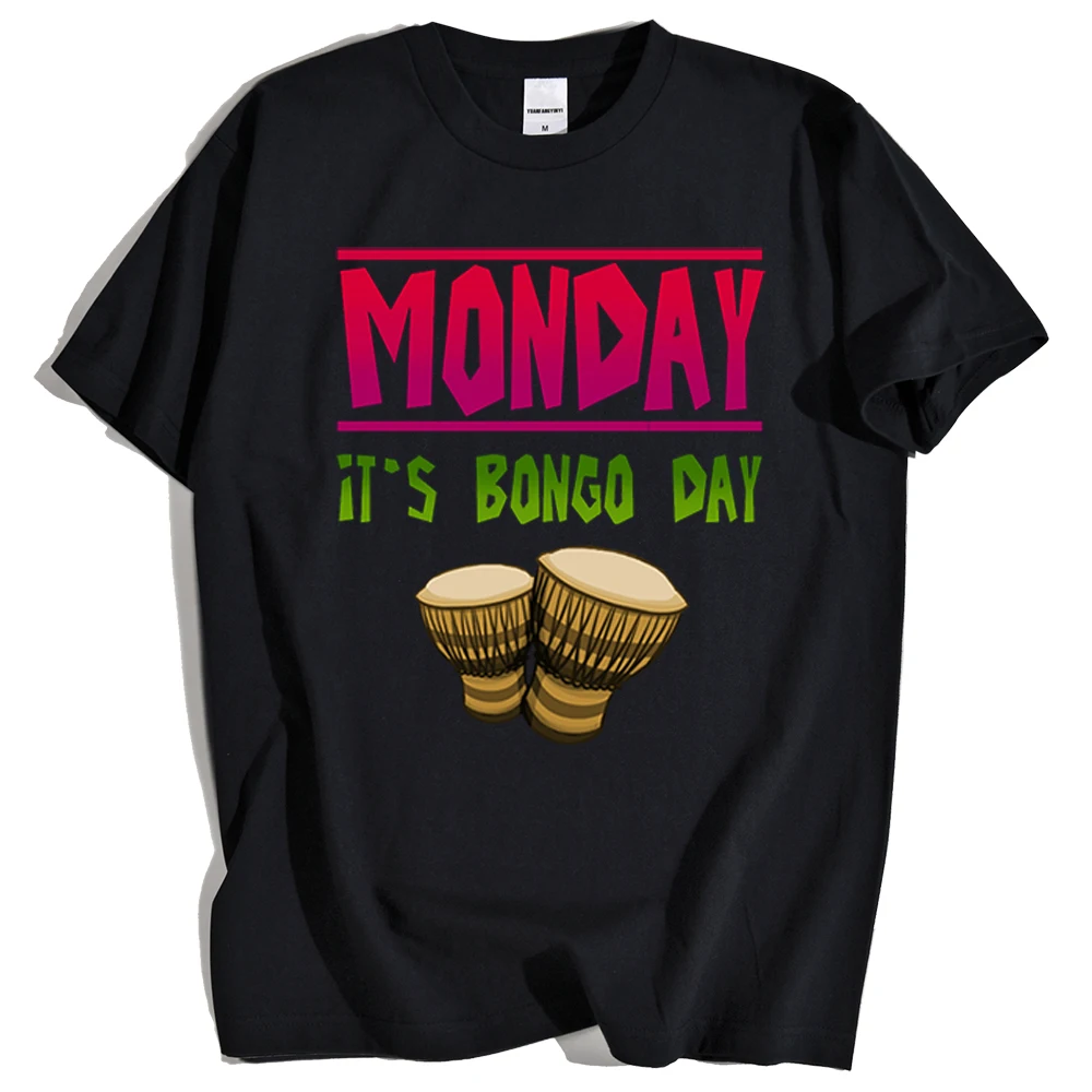 Simplicity Casual Tops Loose Clothing Bongo Day Monday Funny Street Prints Mens Summer Breathable Crewneck T Shirts Kohpweran
Simplicity Casual Tops Loose Clothing Bongo Day Monday Funny Street Prints Mens Summer Breathable Crewneck T Shirts Kohpweran