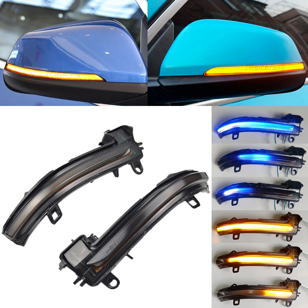 LED Dynamic Turn Signal Flasher Blinker Sequential Side Mirror Indicator Light For BMW X1 F48 2016-2018 2 Series F45 F46 X2 F39
LED Dynamic Turn Signal Flasher Blinker Sequential Side Mirror Indicator Light For BMW X1 F48 2016-2018 2 Series F45 F46 X2 F39