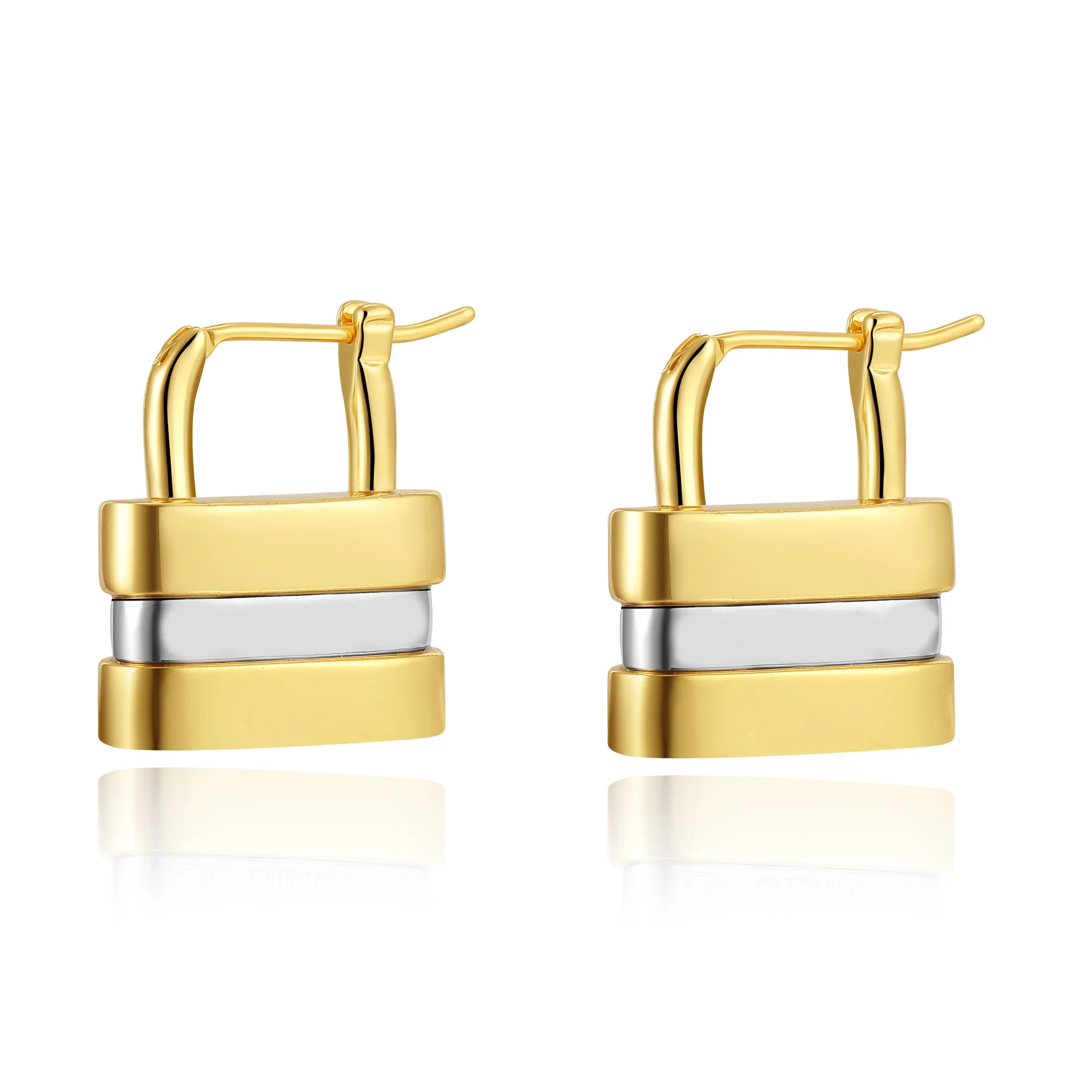 New Style High Sense Padlock Ear Pendant Korean Style Exaggerated Cool Simple Ear Stud Earrings
New Style High Sense Padlock Ear Pendant Korean Style Exaggerated Cool Simple Ear Stud Earrings