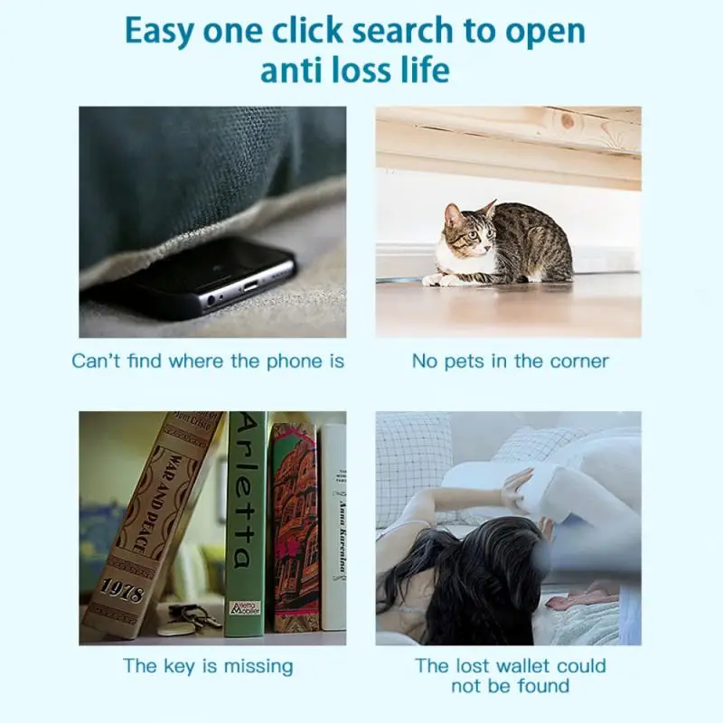 Smart Device Alarm Vehicle Tracker APP Locator Waterproof Auto Car Pet Kid Motorcycle Monitoring Bluetooth-compatible Key Finder
Smart Device Alarm Vehicle Tracker APP Locator Waterproof Auto Car Pet Kid Motorcycle Monitoring Bluetooth-compatible Key Finder