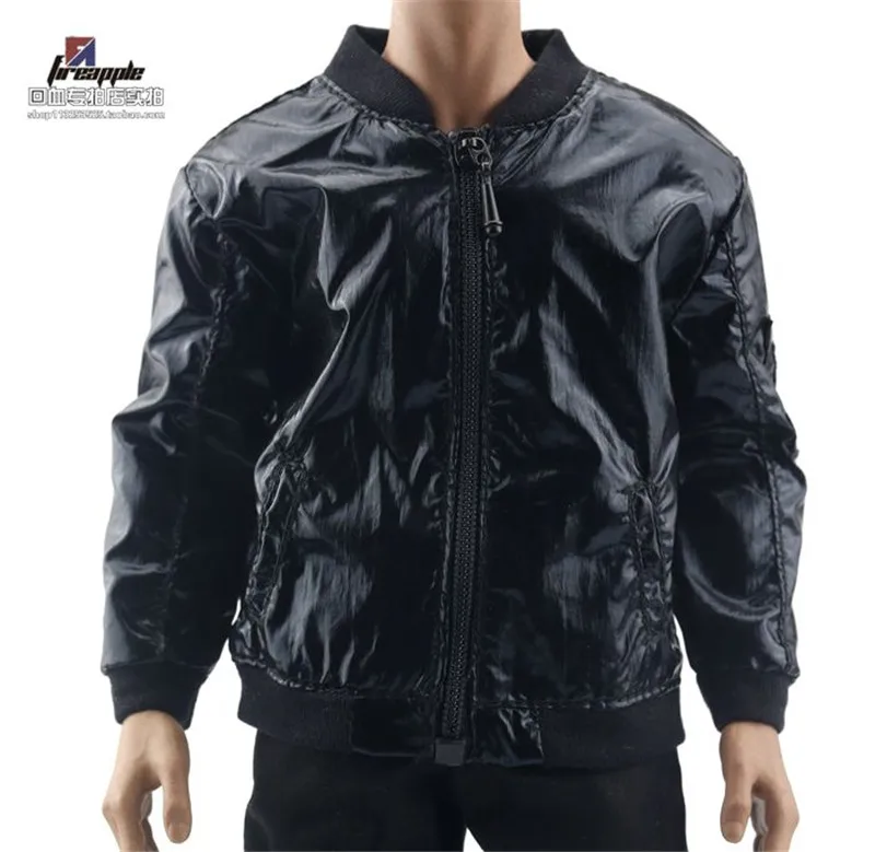 1/6 Soldier imitation patent leather jacket baseball shirt style jacket clothes model for 12 inch action figure
1/6 Soldier imitation patent leather jacket baseball shirt style jacket clothes model for 12 inch action figure