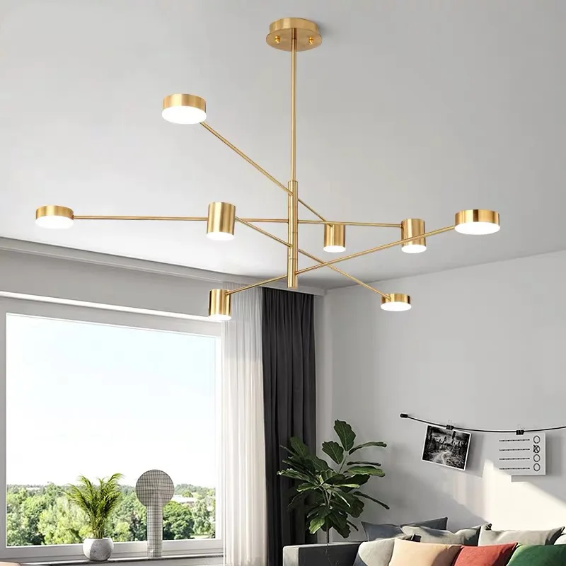 Northern European-Style Living Room Simple Rotating Chandelier Modern Atmosphere Household Restaurant Light Creative Personality
Northern European-Style Living Room Simple Rotating Chandelier Modern Atmosphere Household Restaurant Light Creative Personality