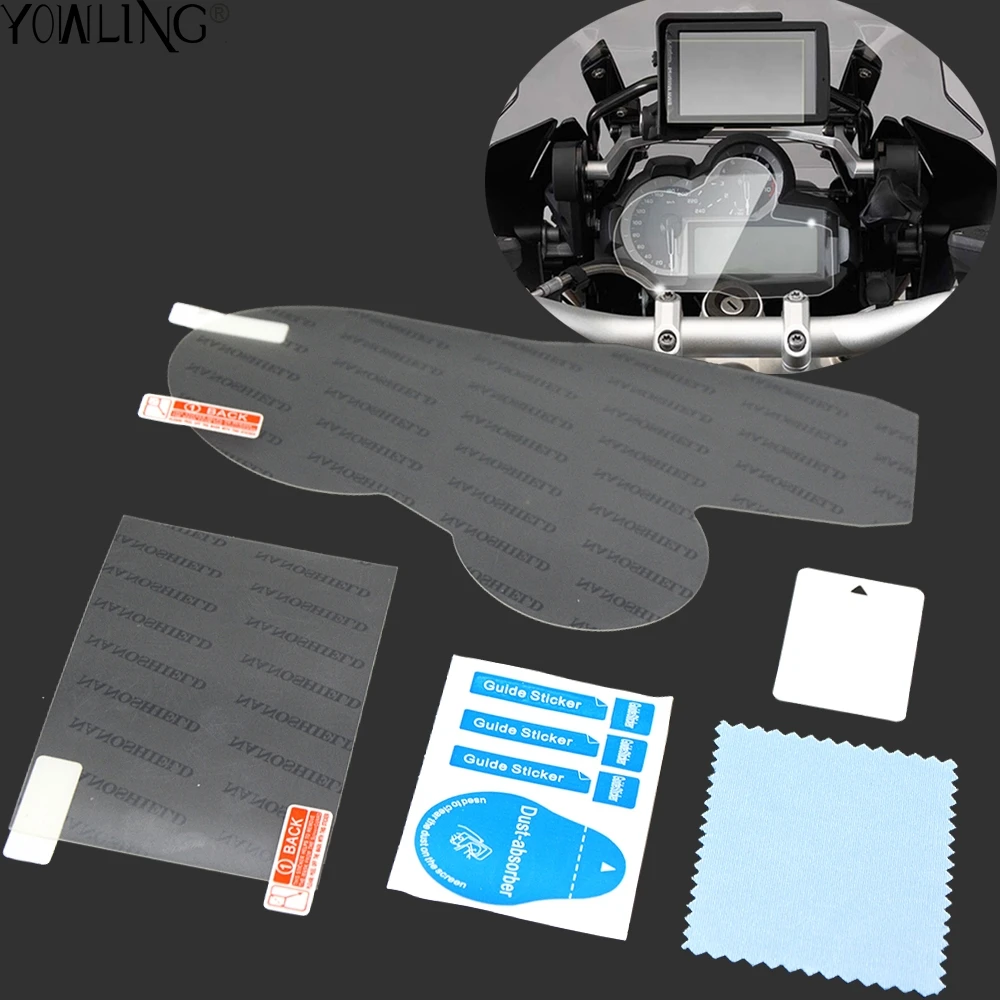 Motorcycle Crystal Clear TPU Film Screen Protector For BMW R1200GS R1200 GS R1250GS/ADV R1250 GS F850GS F750GS R1200GSA 2018
Motorcycle Crystal Clear TPU Film Screen Protector For BMW R1200GS R1200 GS R1250GS/ADV R1250 GS F850GS F750GS R1200GSA 2018