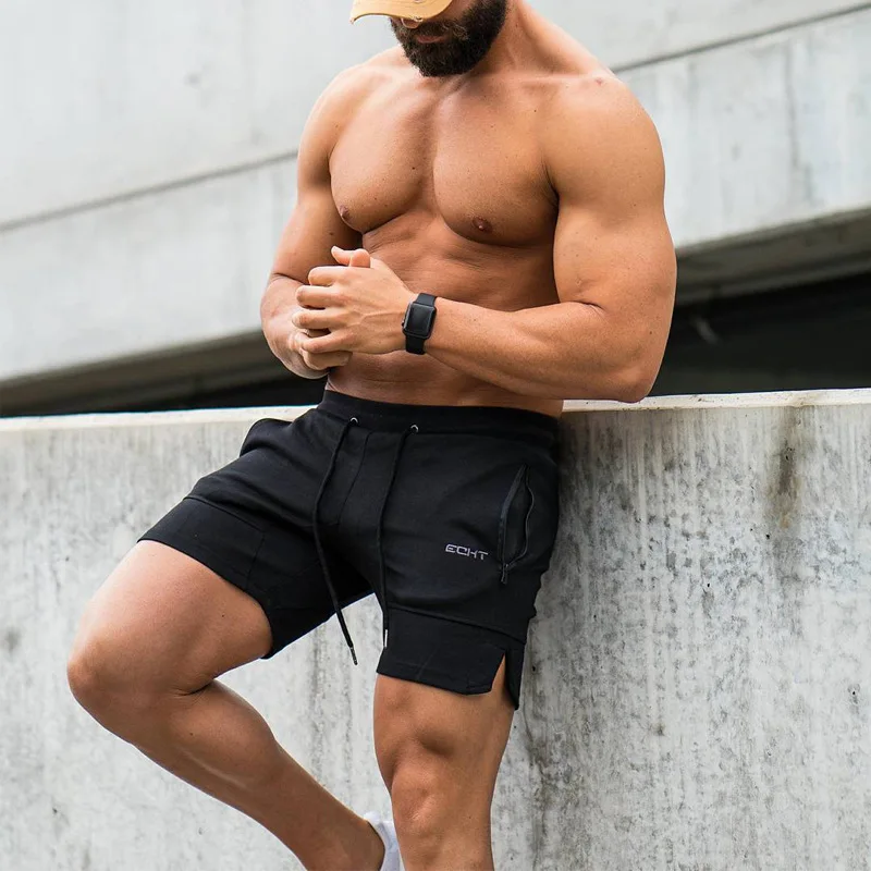 New Male Gym Bodybuilding Sportswear Men's sports five-point straight Pants solid color outdoor fitness jogging Casual shorts
New Male Gym Bodybuilding Sportswear Men's sports five-point straight Pants solid color outdoor fitness jogging Casual shorts