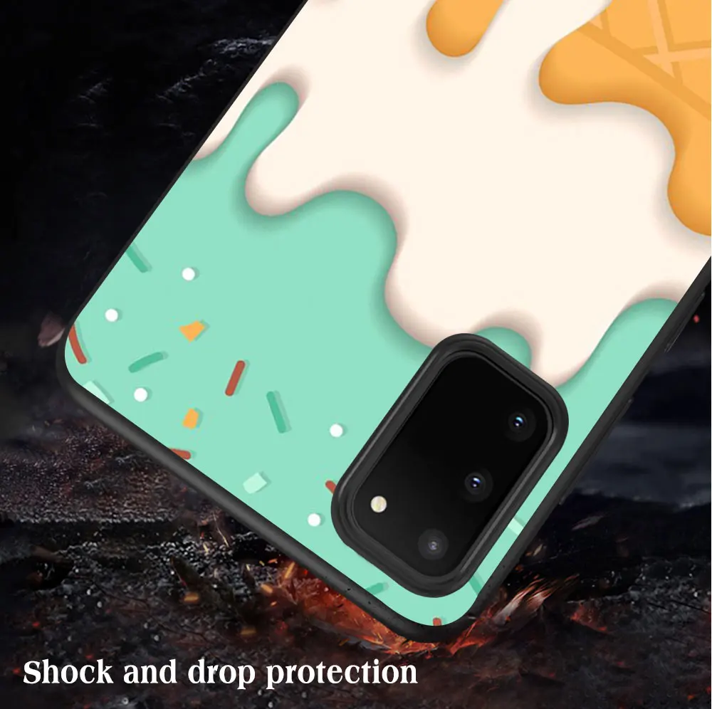 Cute Ice cream Cover for Samsung A51 A70 A52 A72 A50 A71 A10 A21 A01 A12 A32 A02 A40 A20 A20E A11 A8 A7 A6 2018 Phone Cases Capa
Cute Ice cream Cover for Samsung A51 A70 A52 A72 A50 A71 A10 A21 A01 A12 A32 A02 A40 A20 A20E A11 A8 A7 A6 2018 Phone Cases Capa