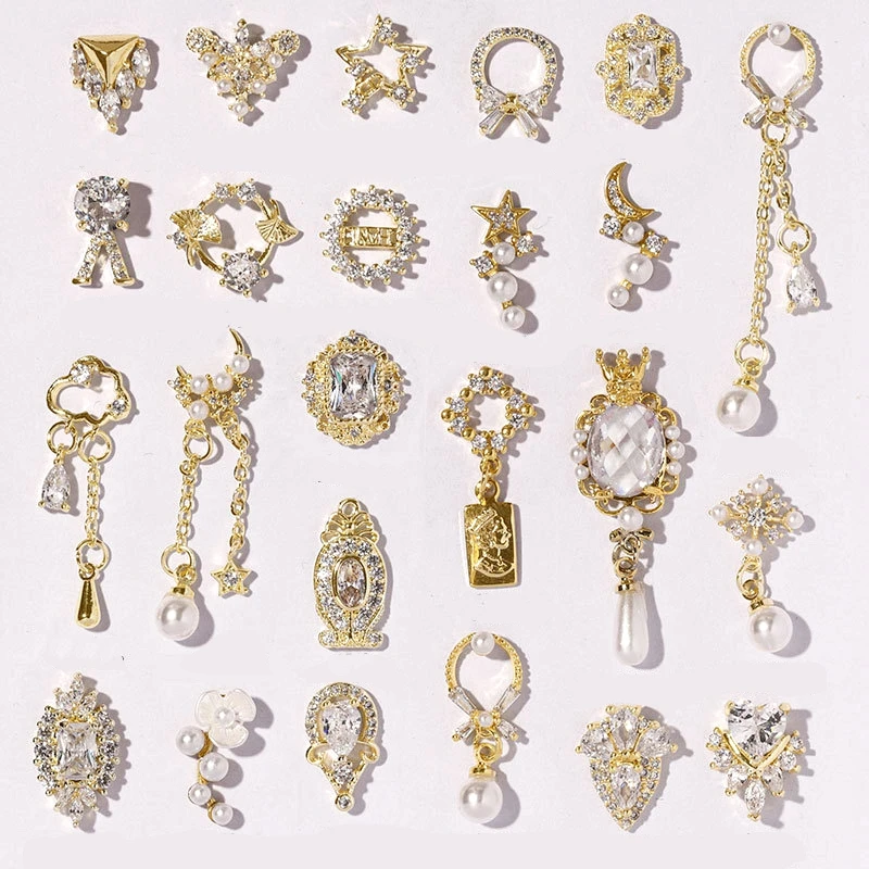 1Pcs 3D Metal Nail Art Decorations Japanese Nail Jewelry Crystal Zircon Nails Accessories Diamond Charms Pendants Manicure Tools
1Pcs 3D Metal Nail Art Decorations Japanese Nail Jewelry Crystal Zircon Nails Accessories Diamond Charms Pendants Manicure Tools