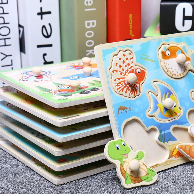 Baby Toys Montessori Wooden Puzzle Cartoon Vehicle Marine Animal Puzzle Board Set Kids Cognitive Early Educational Wooden Toy
Baby Toys Montessori Wooden Puzzle Cartoon Vehicle Marine Animal Puzzle Board Set Kids Cognitive Early Educational Wooden Toy